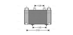 Intercooler Ava Quality Cooling MZA4250