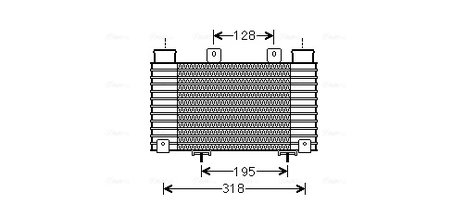 Intercooler Ava Quality Cooling MZA4250