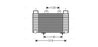Intercooler Ava Quality Cooling MZA4250