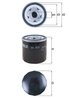 FILTRU ULEI KNECHT OC 473 - Compatibil cu ABARTH, ALFA ROMEO, AUTOBIANCHI, FIAT, FSO, INNOCENTI, LANCIA, SEAT