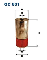 FILTRU ULEI FILTRON OC 601 - Compatibil cu MERCEDES-BENZ, PUCH
