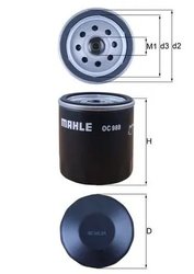 FILTRU ULEI KNECHT OC 988 - Compatibil cu CHERY, GINETTA, LEXUS, LOTUS, MAZDA, MERCURY, MINI, MORGAN, PANTHER, RELIANT, ROVER, S