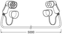 CABLU DE INCARCARE, VEHICUL ELECTRIC OSRAM OCC23P05 - Piesa auto compatibila cu mai multe marci