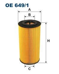 FILTRU ULEI FILTRON OE 649/1 - Compatibil cu BMW, LAND ROVER, OPEL, VAUXHALL