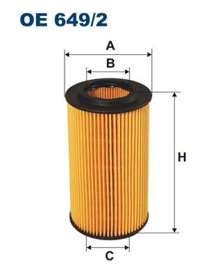 FILTRU ULEI FILTRON OE 649/2 - Compatibil cu BMW, LAND ROVER, MG, ROVER