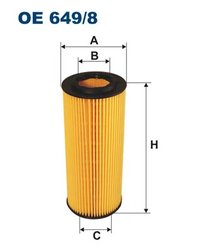 FILTRU ULEI FILTRON OE 649/8 - Compatibil cu BMW