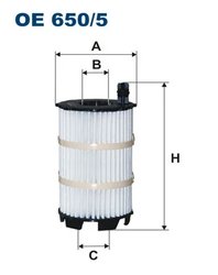 FILTRU ULEI FILTRON OE 650/5 - Compatibil cu AUDI, LAMBORGHINI, VW