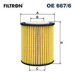 Filtru ulei Filtron OE 667/6