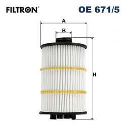 Filtru ulei Filtron OE 671/5