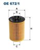 FILTRU ULEI FILTRON OE 672/1 - Compatibil cu ALPINA, BMW, MORGAN
