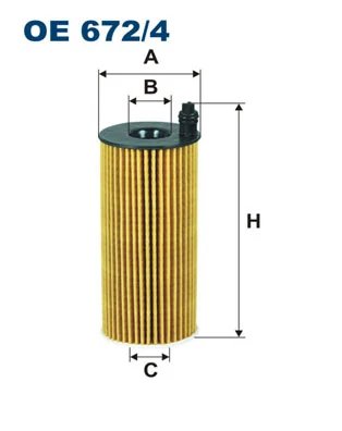 FILTRU ULEI FILTRON OE 672/4 - Compatibil cu ALPINA, BMW, MINI, TOYOTA