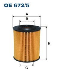 FILTRU ULEI FILTRON OE 672/5 - Compatibil cu BMW