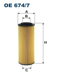 FILTRU ULEI FILTRON OE 674/7 - Compatibil cu HYUNDAI, KIA
