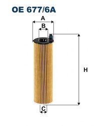 FILTRU ULEI FILTRON OE 677/6A - Compatibil cu MERCEDES-BENZ