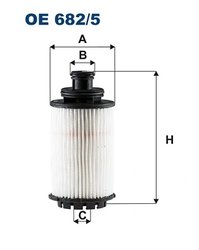 FILTRU ULEI FILTRON OE 682/5 - Compatibil cu CHEVROLET, OPEL, VAUXHALL