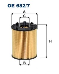 FILTRU ULEI FILTRON OE 682/7 - Compatibil cu ALFA ROMEO, CITROEN, FIAT, OPEL, PEUGEOT, VAUXHALL