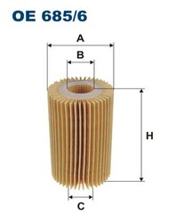 FILTRU ULEI FILTRON OE 685/6 - Compatibil cu LEXUS, TOYOTA