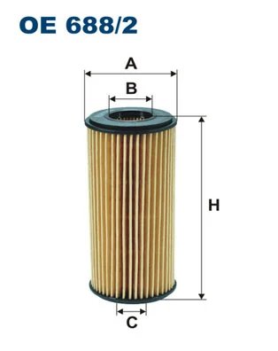 FILTRU ULEI FILTRON OE 688/2 - Compatibil cu AUDI, CUPRA, PORSCHE, SEAT, SKODA, VW