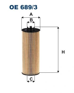 FILTRU ULEI FILTRON OE 689/3 - Compatibil cu CHRYSLER, DODGE, FIAT, JEEP, LANCIA, VW