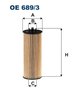 FILTRU ULEI FILTRON OE 689/3 - Compatibil cu CHRYSLER, DODGE, FIAT, JEEP, LANCIA, VW