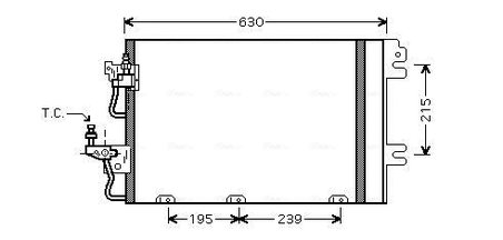 Radiator climatizare Ava Quality Cooling OL5366D