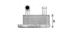 Radiator ulei / termoflot Ava Quality Cooling OL3715