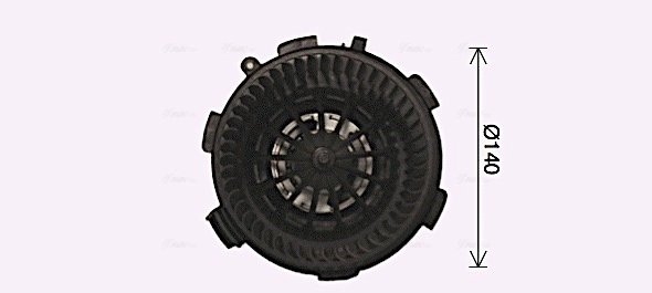 Ventilator habitaclu Ava Quality Cooling OL8696