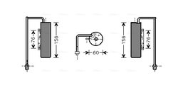 Uscator aer conditionat Ava Quality Cooling OLD453