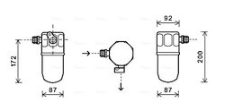 Uscator aer conditionat Ava Quality Cooling OLD563