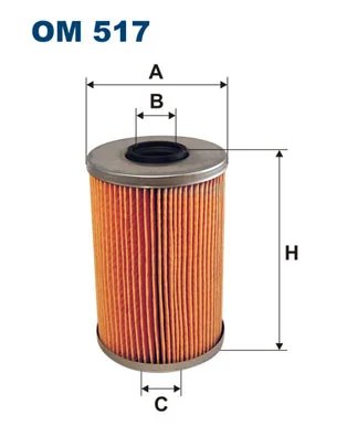 FILTRU ULEI FILTRON OM 517 - Compatibil cu ALPINA, BMW