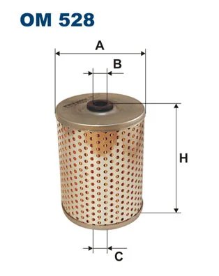 FILTRU SISTEM HIDRAULIC PRIMAR FILTRON OM 528 - Piesa auto compatibila cu mai multe marci