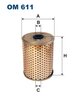 Filtru hidraulic sistem directie Filtron OM 611