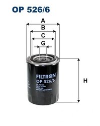 Filtru ulei Filtron OP 526/6