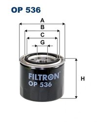 Filtru ulei Filtron OP 536