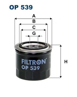 Filtru ulei Filtron OP 539