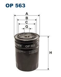 Filtru ulei Filtron OP 563