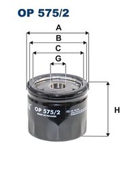 Filtru ulei Filtron OP 575/2