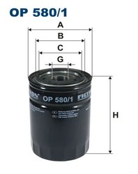 Filtru ulei Filtron OP 580/1
