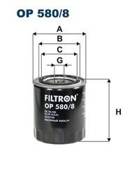 Filtru ulei Filtron OP 580/8