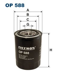 Filtru ulei Filtron OP 588