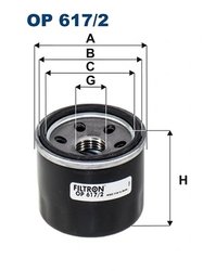Filtru ulei Filtron OP 617/2