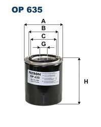 Filtru ulei Filtron OP 635