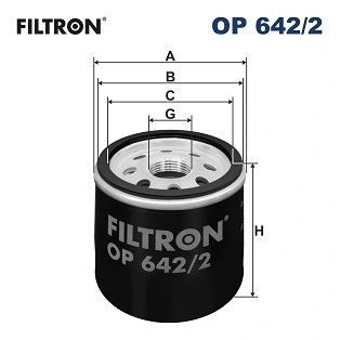 Filtru ulei Filtron OP 642/2