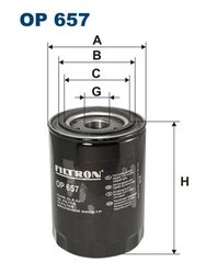 Filtru ulei Filtron OP 657