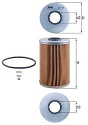 FILTRU ULEI KNECHT OX 41D - Compatibil cu ALPINA, BMW