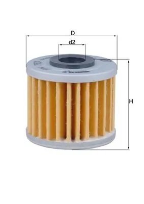 FILTRU ULEI KNECHT OX 793 - Piesa auto compatibila cu mai multe marci