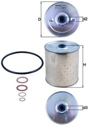 FILTRU ULEI KNECHT OX 85D - Compatibil cu MERCEDES-BENZ