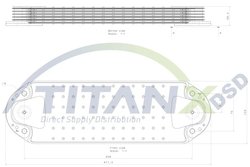 Radiator ulei / termoflot TITANX OX129001