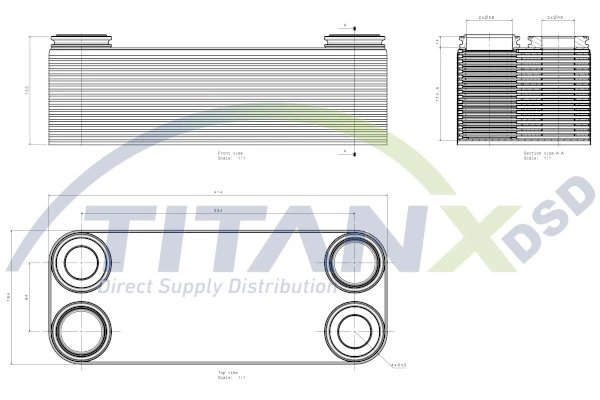 Radiator racire ulei cutie viteze automata TITANX OX129009