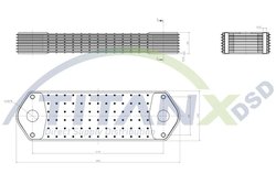 Radiator ulei / termoflot TITANX OX149001